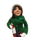 Ornament Family Girl Caroler by Byers' Choice - Byers Choice - by Byers Choice - view 3