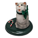 Singing Cat - Silver Tabby - Byers Choice - by Byers Choice