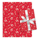 Classic Wrapping Paper - 80 Square Feet - Christmas Botanical