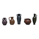 Wine, Water, and Oil Jugs & Pots – Set of 5 - 5 Inch Scale - Christmas >> Nativity - by Fontanini - view 2