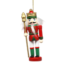 Wood Nutcracker Ornament - King