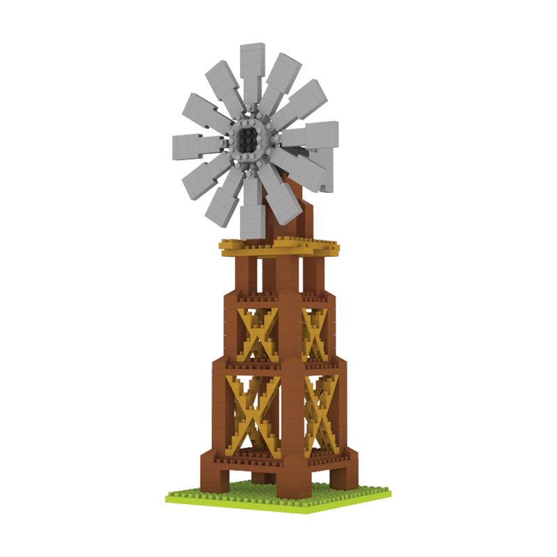 Mini Building Blocks - Farm Series - Windmill