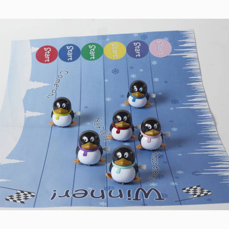 Racing Penguin Party Crackers - The Country Christmas Loft