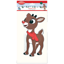 Rudolph 2-sided Window Cling -