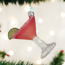 Cosmopolitan Glass Ornament - The Country Christmas Loft