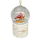 Snowglobe Cardinal Ornament