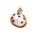 Cannoli Glass Ornament