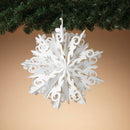 Paper Snowflake Ornament - 12 Inch
