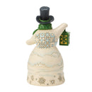 Snowman in John Deer Top-Hat Figurine - Christmas >> Figurines >> Jim Shore - by Jim Shore - view 4