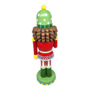 Resin Nutcracker with Moving Digital Eyes - 16 Inch
