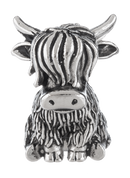 The Brave Little Highland Cow Charms - Gift Shoppe >> Jewelry >> Misc Jewelry - by Ganz - view 3