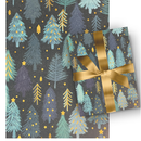 Premium Foil Roll Wrap - 30" x 96" - Enchanted Midnight