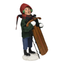 Winter Sports Family - Sledding Boy