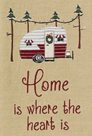 Home Is Where The Heart is Dish Towel