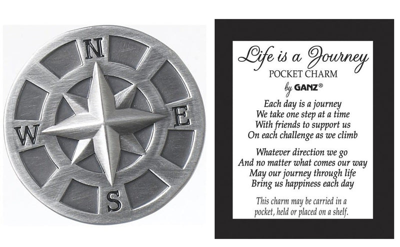 Life is a Journey Pocket Charm
