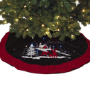 Glowing Winter Wonderland Tree Skirt
