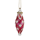 Twisted Harmony Ornament - Ruby Red
