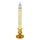 Newport LED Window Candle - Dixie - Brass with Sensor