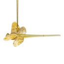 Egyptian Glass Dragonfly Ornament - Yellow