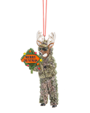 Merry Huntmas Deer Ornament
