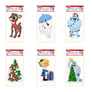 Rudolph 2-sided Window Cling -