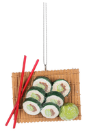 Asian Delight Food Ornament - Sushi Roll