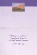 Mountain View - Sympathy Card