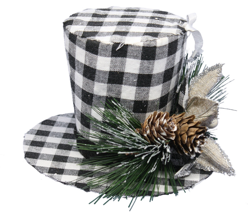 Holiday Hat with Berry Accent - - The Country Christmas Loft