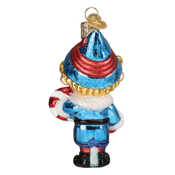 Hermey The Elf Glass Ornament