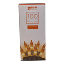 Orange Flame Mini Light String - 100 Lights - 24 Feet long - Novelty - by Gerson - view 4
