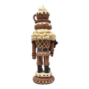 Gingerbread Nutcracker Figurine - Hot Cocoa