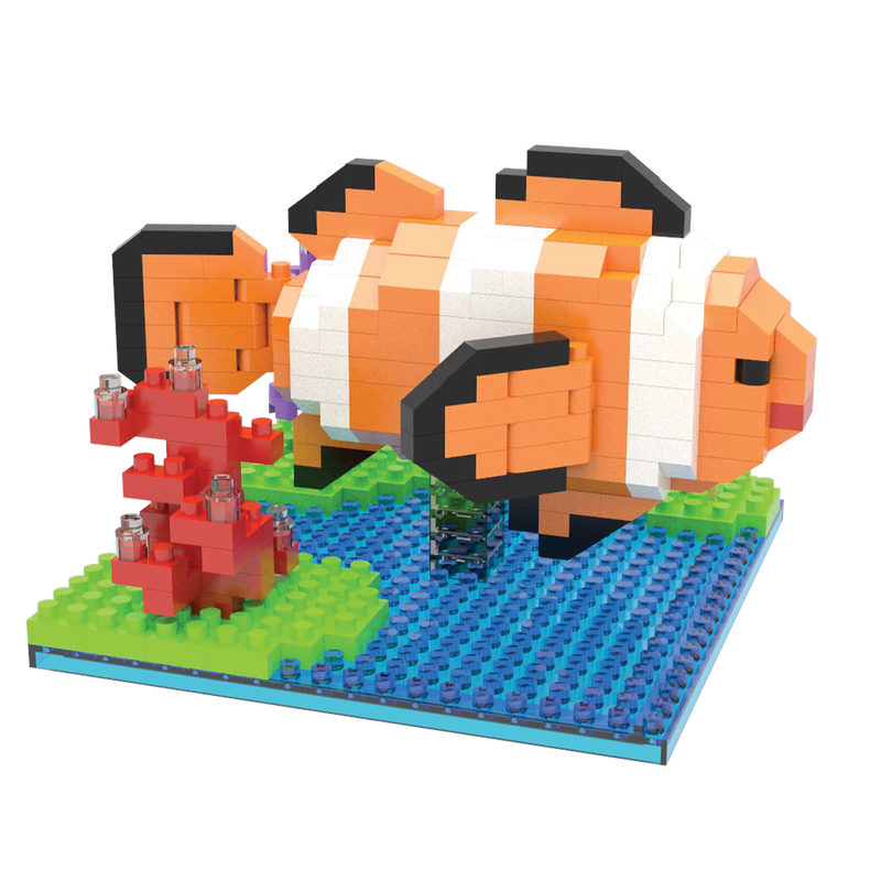 Mini Building Blocks - Clown Fish