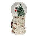 Musical Snowglobe with Cardinal Nest - 8 Inch