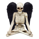 Yoga Skeleton Figurine - Sukhasana Pose