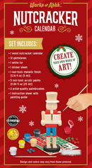 Nutcracker Calendar Wood Paint Set - Toy Shoppe >> Arts & Crafts - by Masterpiece Puzzle - view 2