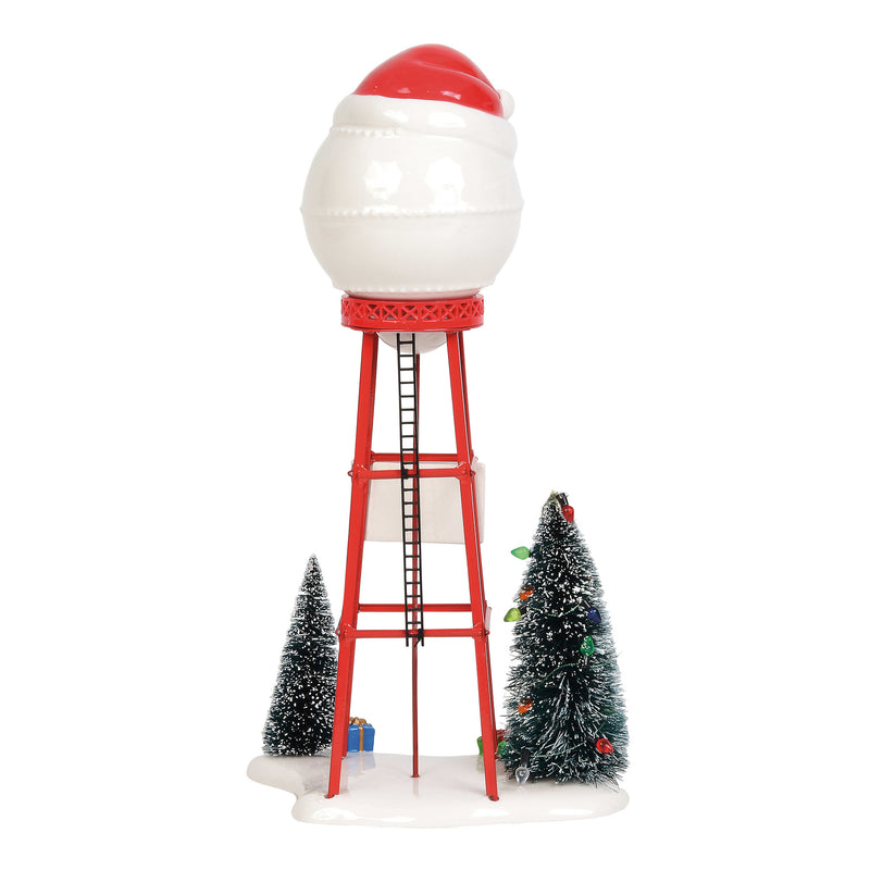 Santa Water Tower - The Country Christmas Loft