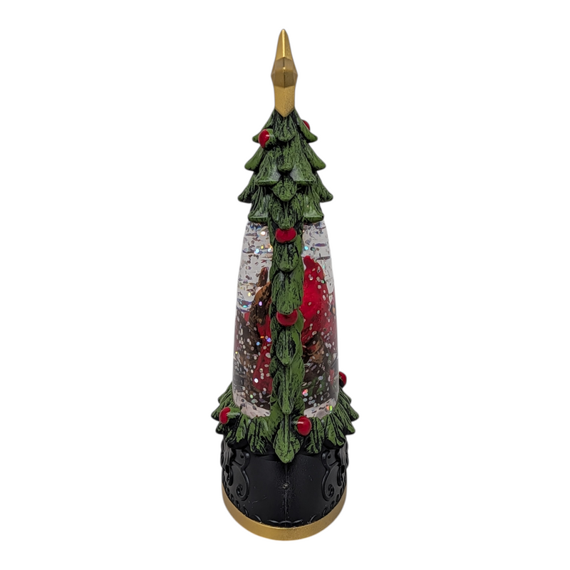 Lighted Tree Shimmer 6 Inch Cardinal Christmas Decoration – The Country ...
