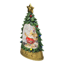 Charming Tails - Lighted Mouse Snowglobe Tree - Christmas >> Snowglobes - view 3
