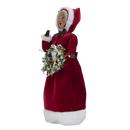 Red Velvet Mrs. Claus - 13 Inch