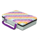 Mahjong Tile Set in Colorful Carrying Case