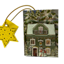 Popup Mini Book German Ornament - Green