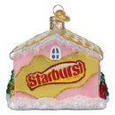 Starburst Cottage Glass Ornament - Christmas >> Ornaments >> Vehicles - by Lemax - view 2