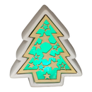 Color Changing Dolomite & Wood Decor - Tree - Christmas >> Decor - by Gerson