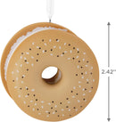 Everything Bagel With Cream Cheese Hallmark Ornament