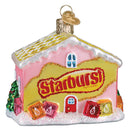 Starburst Cottage Glass Ornament - Christmas >> Ornaments >> Vehicles - by Lemax