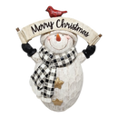 Cheerful Snowman Figurine - - Christmas >> Figurines - by Gerson - view 3