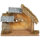 Rustic Fontanini Nativity Stable – 5 Inch Scale - Christmas >> Nativity