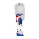 Hollywood Bold Color Nutcracker - 15 Inch - Blue - Christmas >> Nutcrackers - by Kurt Adler - view 2