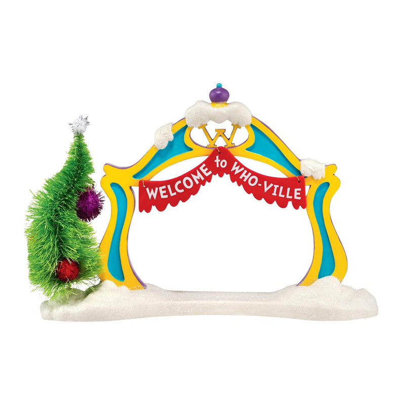 Grinch 'Welcome to Who-ville' Archway - The Country Christmas Loft