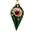 Krebs Value Glass Ornament 4 pack - Vintage Teardrop Reflectors